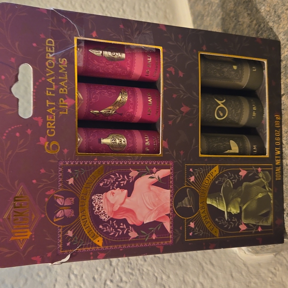 Wicked Six Flavored  Lip Balm New